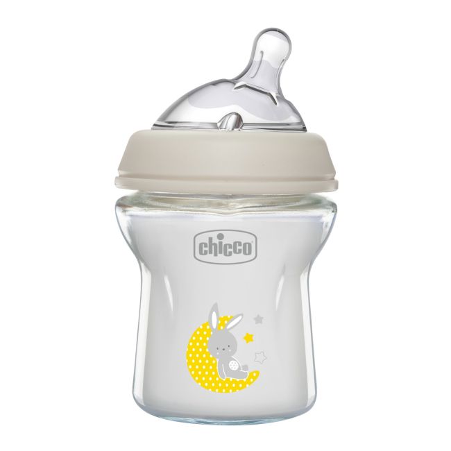 Biberon hranire din sticla Chicco Natural Feeling, 150ml, 0luni+ CHC8121130-7