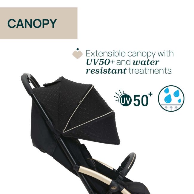 Carucior sport Chicco Goody XPlus Black ReLux (Negru), 0luni+ CHC8704056-8