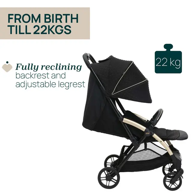 Carucior sport Chicco Goody XPlus Black ReLux (Negru), 0luni+ CHC8704056-8