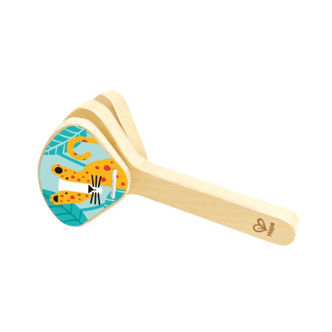 Jucarie din lemn - Set de ukulele 4 in 1