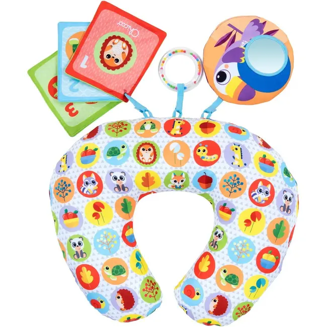 Jucarie pernuta Chicco pentru animalute Tummy time, 2-9luni CHC11351-1