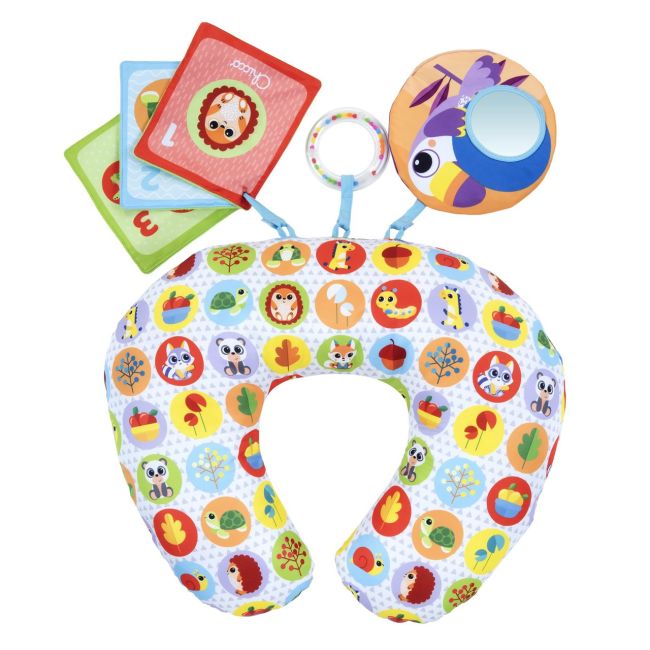 Jucarie pernuta Chicco pentru animalute Tummy time, 2-9luni CHC11351-1