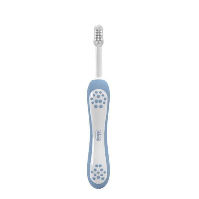 Periuta de dinti copii Chicco, set 2 bucati, indigo + mustar, 6-36 luni CHC1208211-7