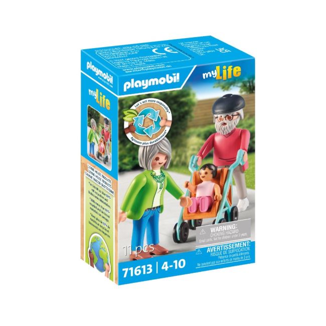 Playmobil - Bunici si bebelus ARTPM71613
