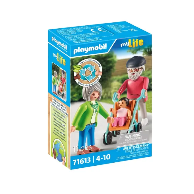 Playmobil - Bunici si bebelus ARTPM71613