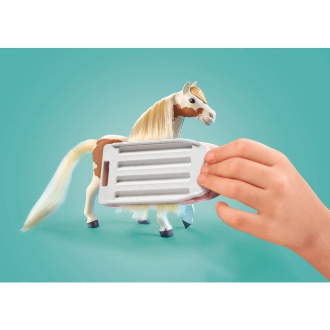 Playmobil - Ellie si cal cu par ARTPM71639