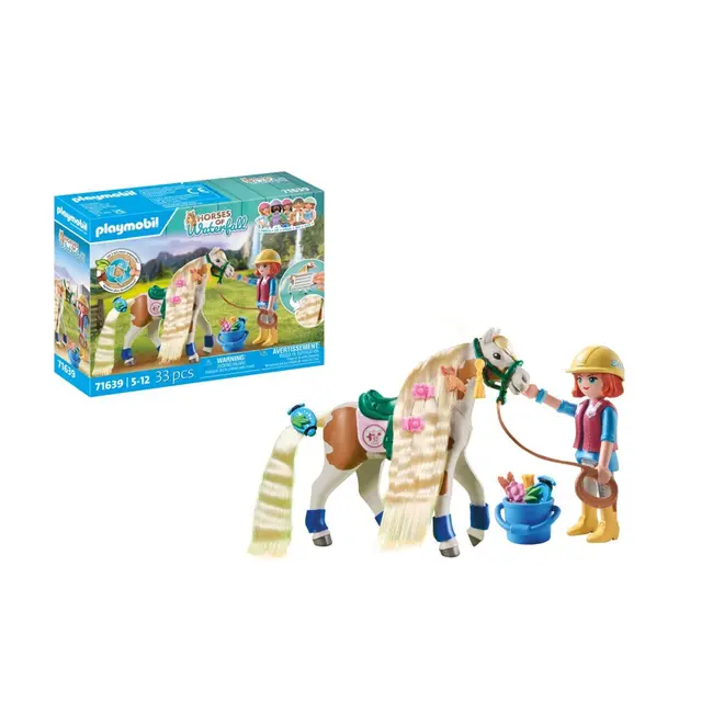 Playmobil - Ellie si cal cu par ARTPM71639