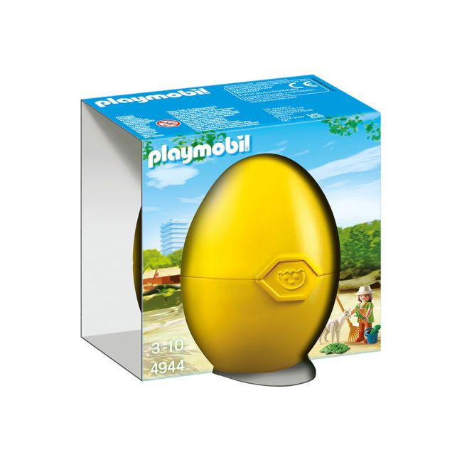 Playmobil - Pusculita ou ingrijitor zoo cu alpaca ARTPM4944