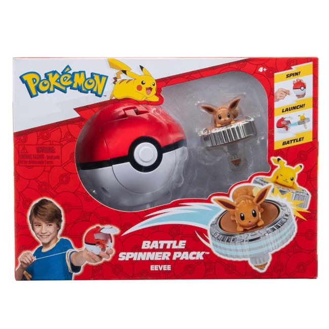 Pokemon - Set de joaca Battle Spinner cu figurina, diverse modele BKFPKW4397