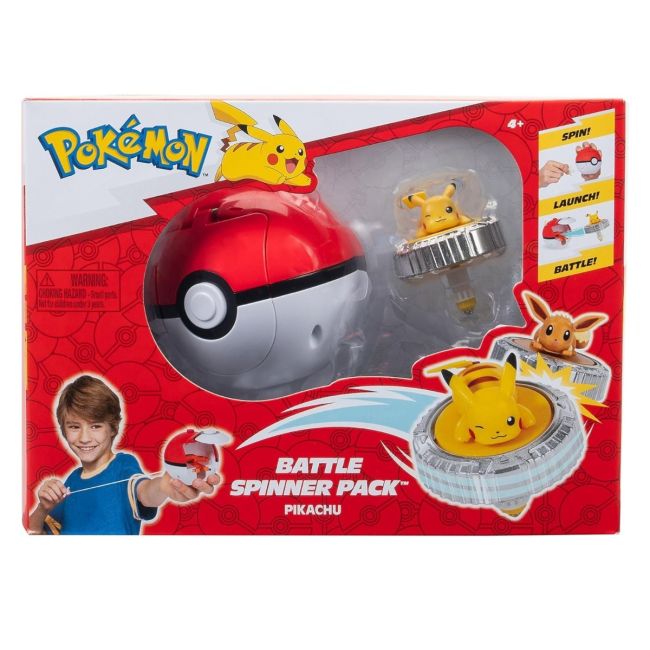 Pokemon - Set de joaca Battle Spinner cu figurina, diverse modele BKFPKW4397