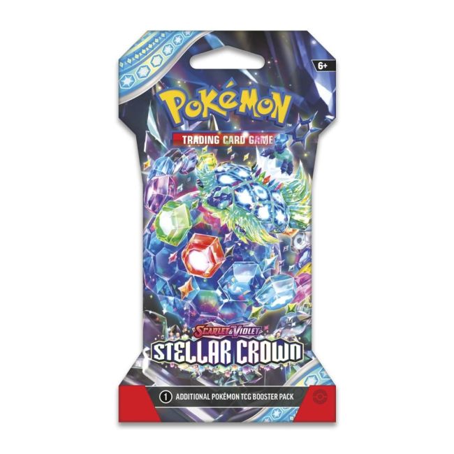 Pokemon TCG: SV07 Stellar Crown - 1 Blister Booster BKFPCI85901