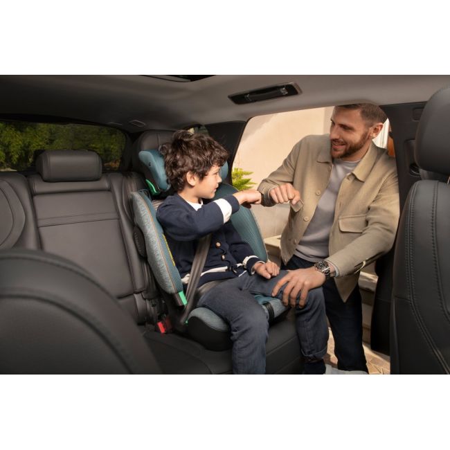 Scaun auto Chicco Bi-Seat i-Size Air cu baza Isofix, Graphite (gri), 40-150 cm (de la nastere pana la 12 ani) CHC87050-8_GRAPHITE