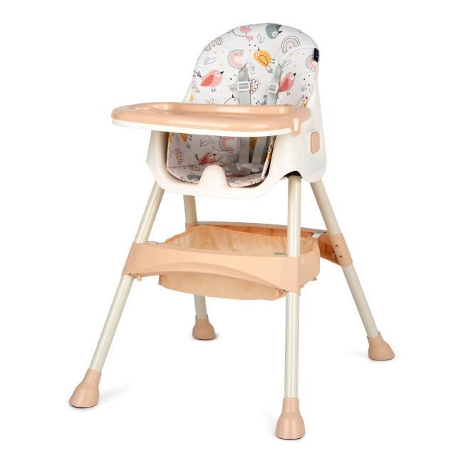 Scaun de masa 2 in 1 Juju Eat&Smile, Birds JUJJU1027-Birds