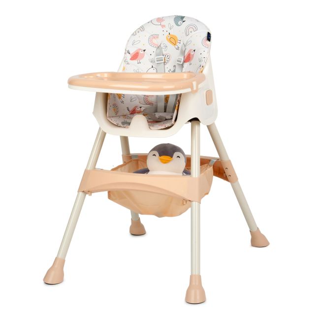 Scaun de masa 2 in 1 Juju Eat&Smile, Birds JUJJU1027-Birds