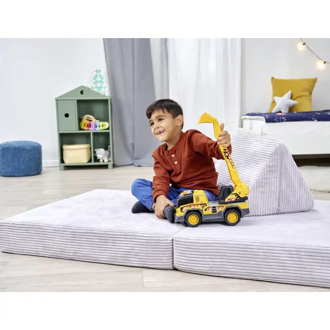 DICKIE CAMION CU EXCAVATOR CU SUNETE SI LUMINI 30CM VIV203306026