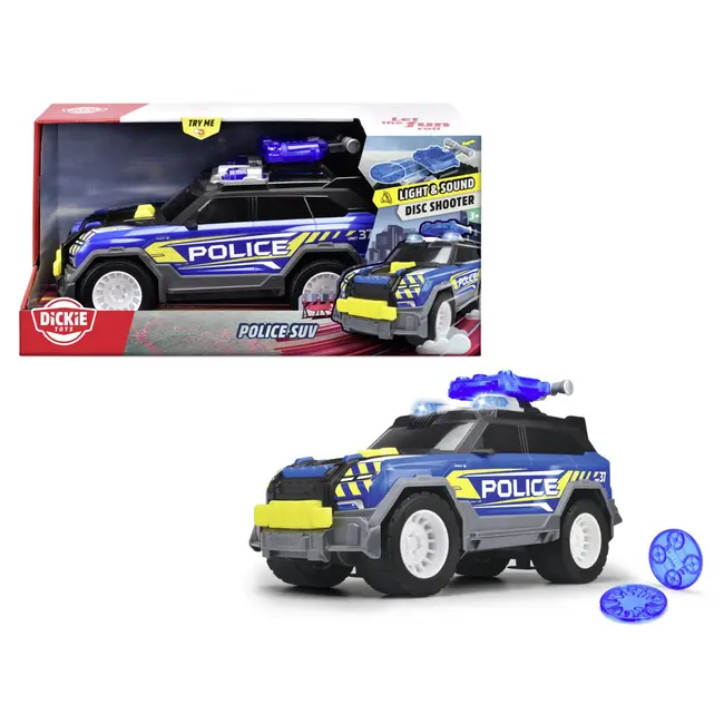 DICKIE MASINA DE POLITIE SUV CU SUNETE SI LUMINI 30CM VIV203306022