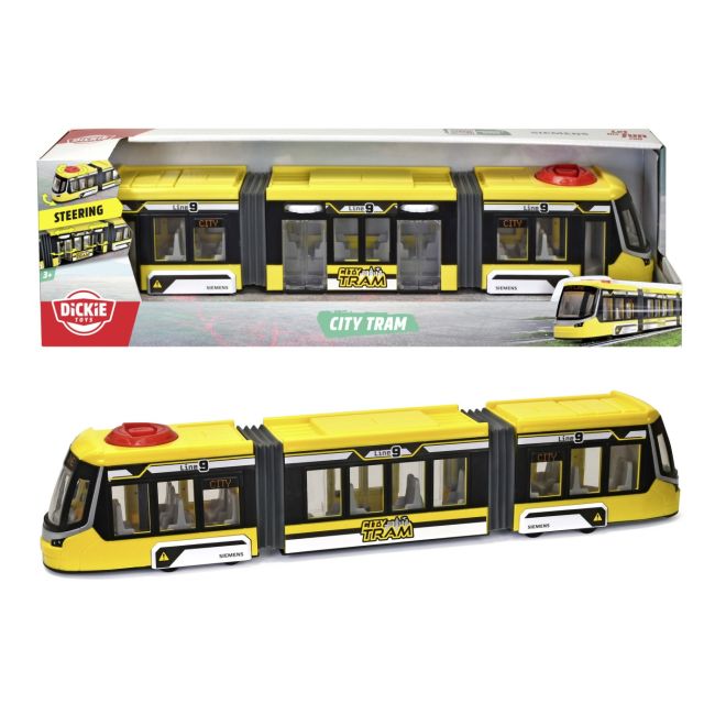 DICKIE TRAMVAI SIEMENS AVENIO GALBEN VIV203747016GK1