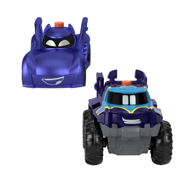 FISHER PRICE BATWHEELS SET 2 MASINUTE CU LUMINI SCARA 1:55 VIVMTHML25