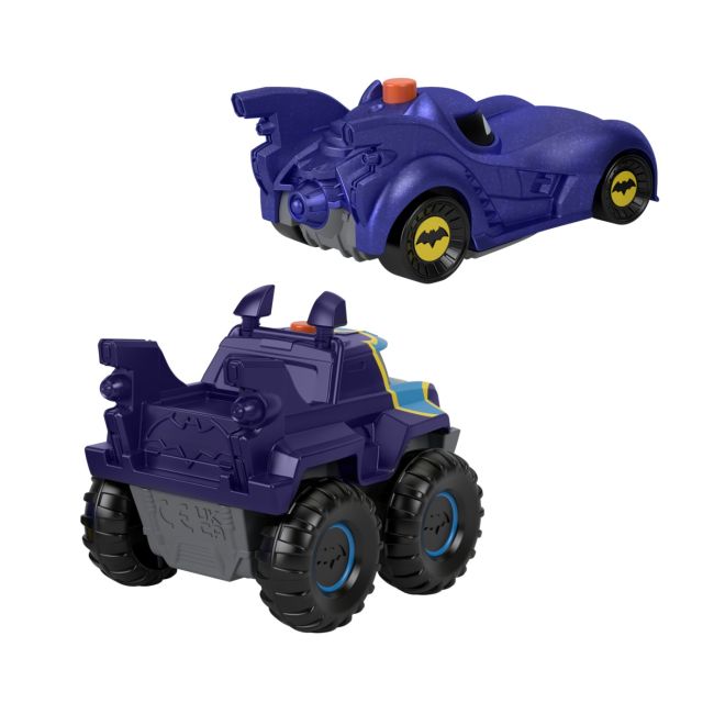 FISHER PRICE BATWHEELS SET 2 MASINUTE CU LUMINI SCARA 1:55 VIVMTHML25