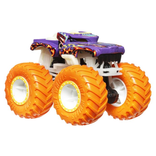 HOT WHEELS MONSTER TRUCK GLOW IN THE DARK MASINUTA HOTWEILER SCARA 1:64 VIVMTHCB50_HWC92