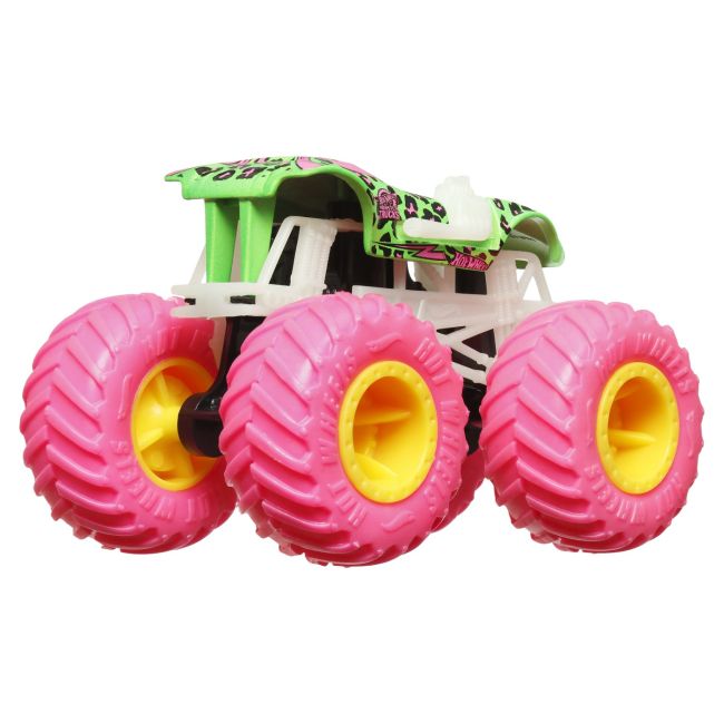 HOT WHEELS MONSTER TRUCK GLOW IN THE DARK MASINUTA TWIN MILL SCARA 1:64 VIVMTHCB50_HVH80