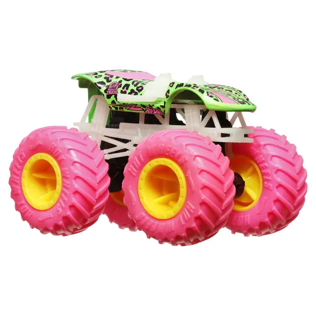 HOT WHEELS MONSTER TRUCK GLOW IN THE DARK MASINUTA TWIN MILL SCARA 1:64 VIVMTHCB50_HVH80