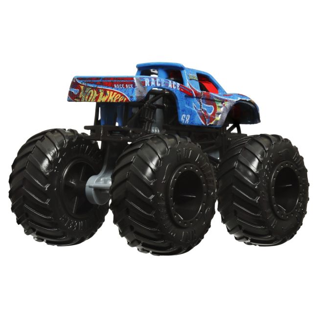 HOT WHEELS MONSTER TRUCK SI MASINUTA METALICA RACE ACE VIVMTGRH81_HWN38