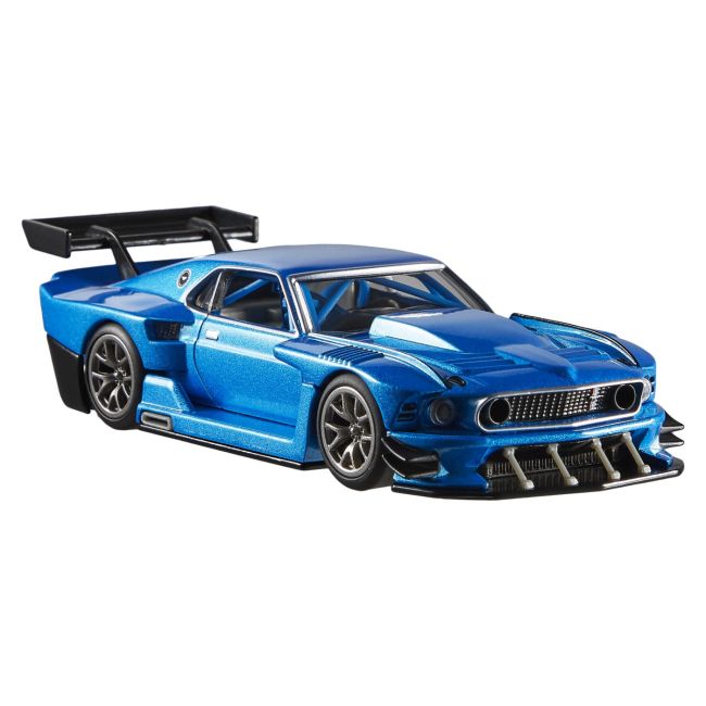 HOT WHEELS PREMIUM REAL RIDERS MASINUTA METALICA MODIFIED FORD MUSTANG 69 SCARA 1:43 VIVMTHMD41_HWT04