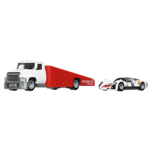 HOT WHEELS TRANSPORTATOR CARRY ON CU MASINUTA  PORSCHE CARRERA 906 SCARA 1:64 VIVMTFLF56_HRV47