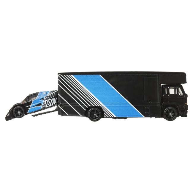 HOT WHEELS TRANSPORTATOR SAUBER MERCEDES C9 CU MASINUTA FLEET FLYER SCARA 1:64 VIVMTFLF56_HRV41