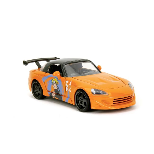 JADA NARUTO SHIPPUDEN SET FIGURINA NARUTO SI MASINUTA METALICA HONDA 2001 S2000 SCARA 1:24 VIV253255084