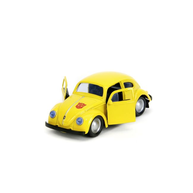 JADA TRANSFORMERS MASINUTA METALICA BUMBLEBEE VOLKSWAGEN BEETLE SCARA 1:32 VIV253112012