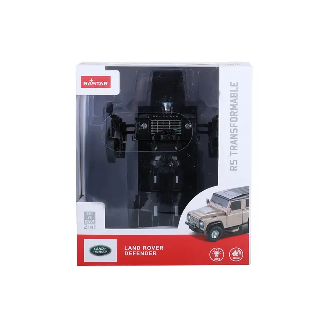 MASINUTA METALICA CONVERTIBILA LAND ROVER DEFENDER NEGRU CU SCARA 1 LA 32 VIVRas62000_Negru