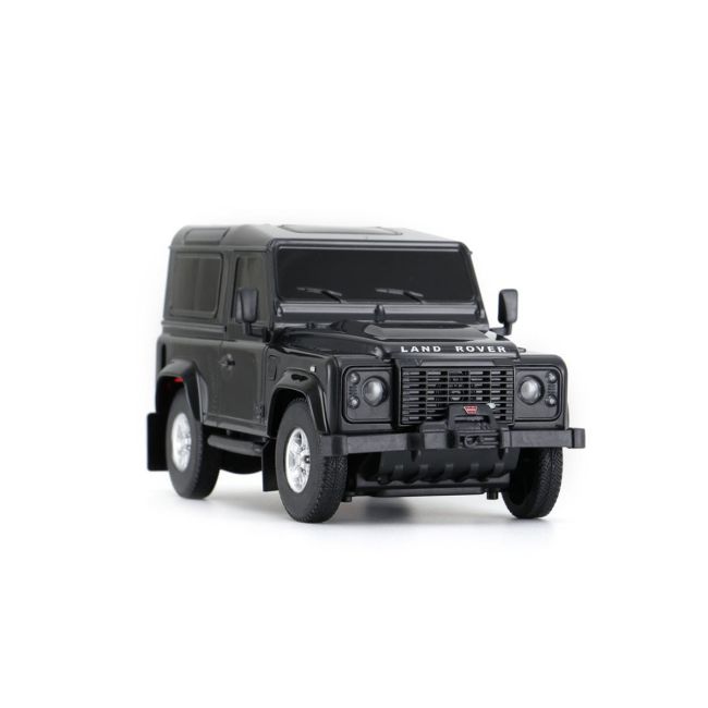 MASINUTA METALICA CONVERTIBILA LAND ROVER DEFENDER NEGRU CU SCARA 1 LA 32 VIVRas62000_Negru
