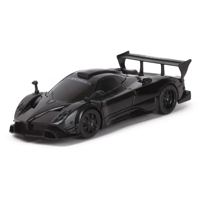 MASINUTA METALICA CONVERTIBILA PAGANI ZONDA R NEGRU CU SCARA 1 LA 32 VIVRas61900_Negru