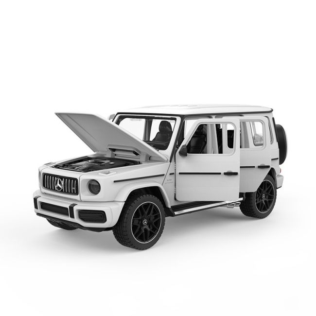 MASINUTA METALICA MERCEDED BENZ AMG G63 ALB SCARA 1 LA 32 VIVRas64110_Alb