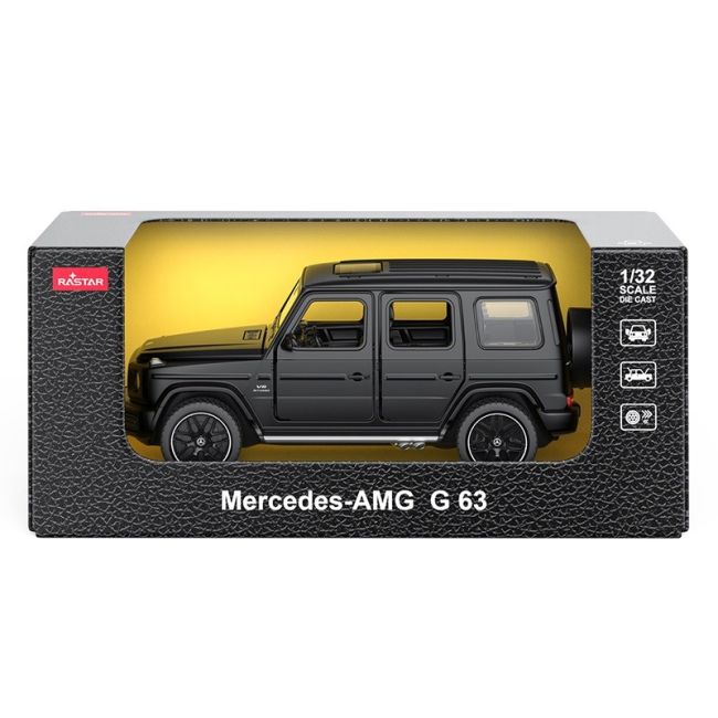 MASINUTA METALICA MERCEDED BENZ AMG G63 NEGRU SCARA 1 LA 32 VIVRas64110_Negru