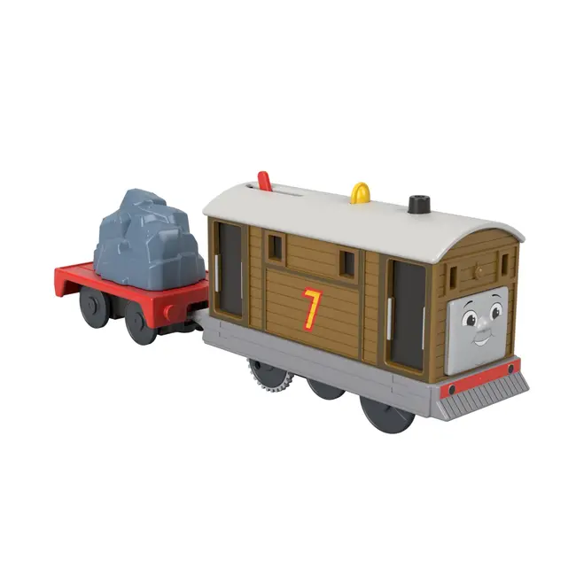 THOMAS LOCOMOTIVA MOTORIZATA TOBY CU VAGON VIVMTHFX96_HTN30