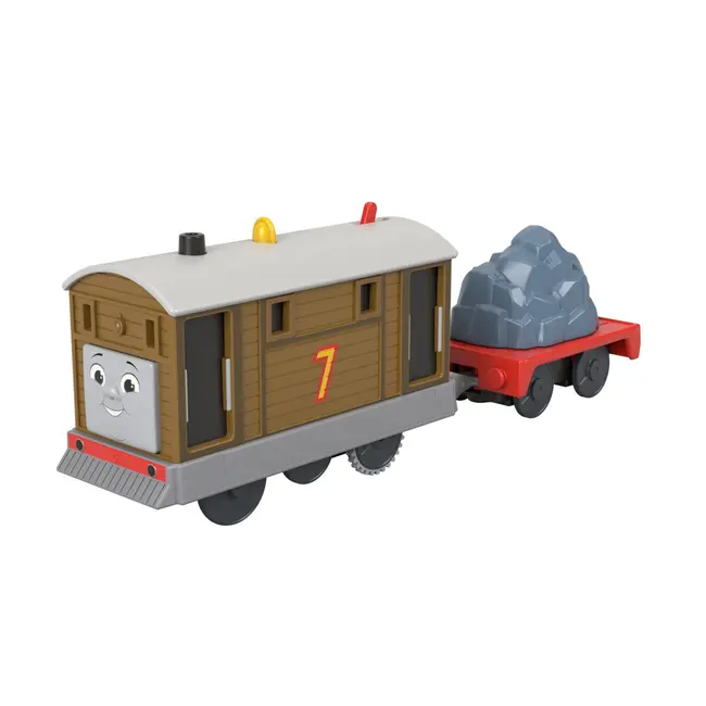 THOMAS LOCOMOTIVA MOTORIZATA TOBY CU VAGON VIVMTHFX96_HTN30