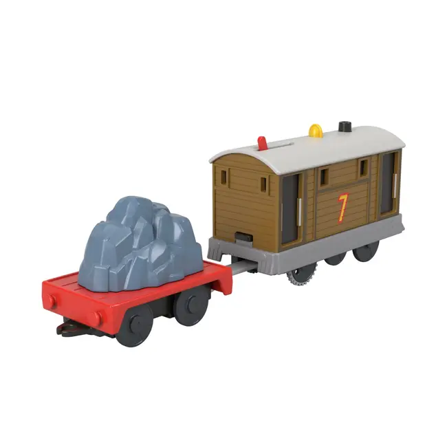 THOMAS LOCOMOTIVA MOTORIZATA TOBY CU VAGON VIVMTHFX96_HTN30