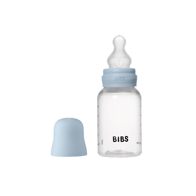 Bibs - set complet biberon anticolici, 150 ml, silicon, baby blue bbb50161231