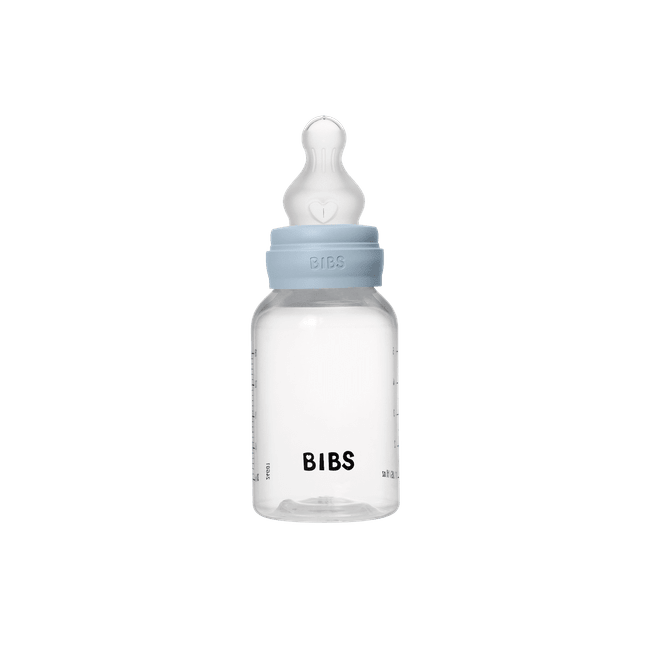 Bibs - set complet biberon anticolici, 150 ml, silicon, baby blue bbb50161231