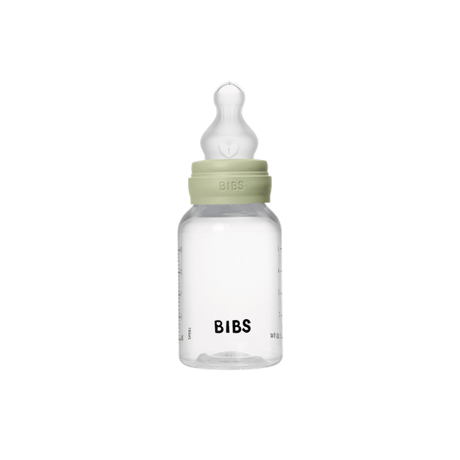 Bibs - set complet biberon anticolici, 150 ml, silicon, sage bbb50161250