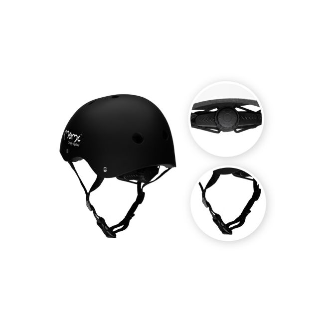 Casca bicicleta copii, Momi - Black Matt KRTROBI00062
