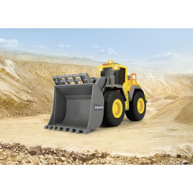 DICKIE EXCAVATOR VOLVO CU SUNETE SI LUMINI VIV203723006