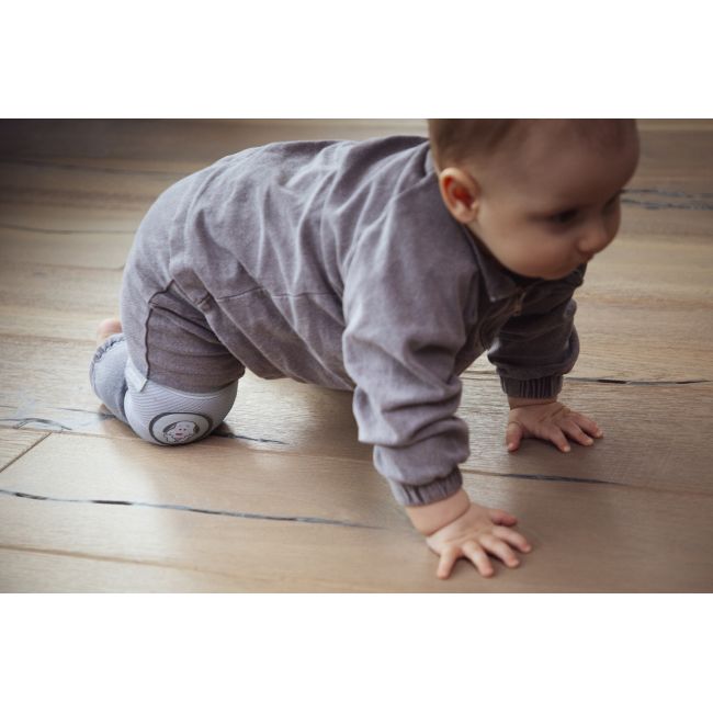 Genunchiere de protectie pentru bebelusi BabyJem, Gri JEMbj_4983
