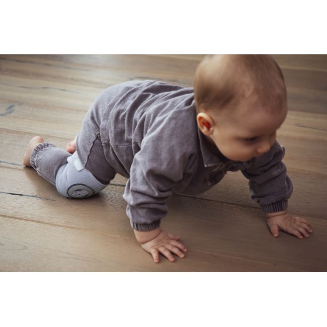 Genunchiere de protectie pentru bebelusi BabyJem, Gri JEMbj_4983