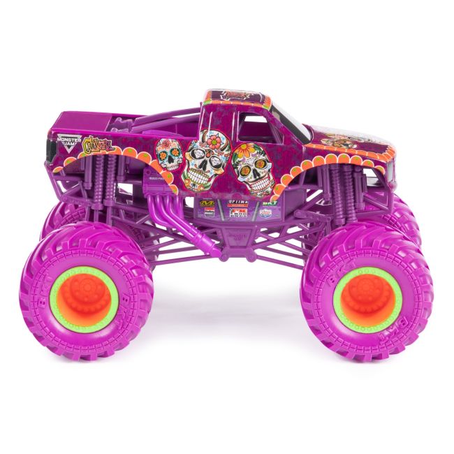 MONSTER JAM MASINUTA METALICA CALAVERA SCARA 1:24 VIV6056371_20143046