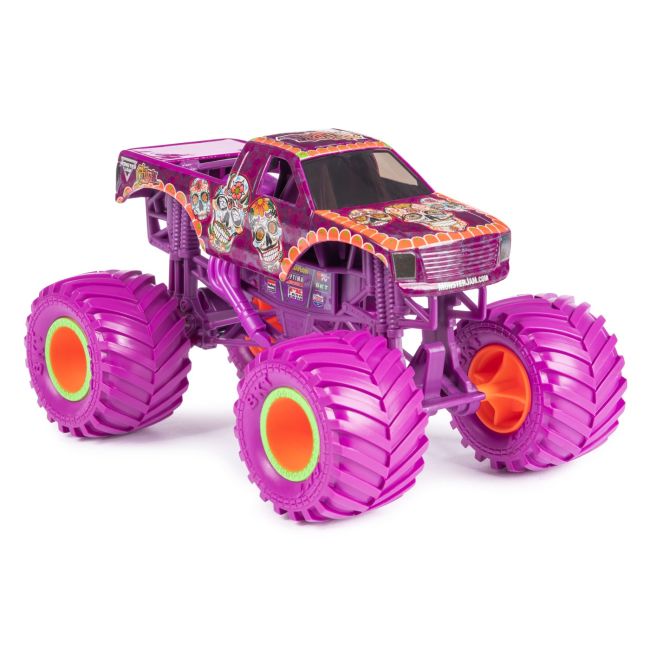 MONSTER JAM MASINUTA METALICA CALAVERA SCARA 1:24 VIV6056371_20143046