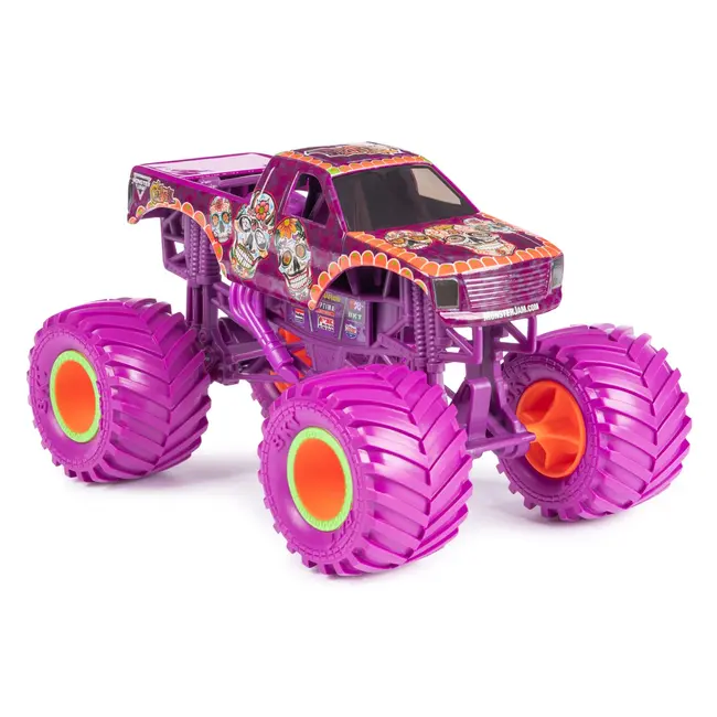 MONSTER JAM MASINUTA METALICA CALAVERA SCARA 1:24 VIV6056371_20143046